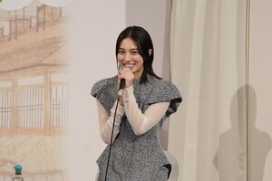 『べらぼう』“松の井”久保田紗友、公園で“花魁道中”の練習「夜な夜な…」