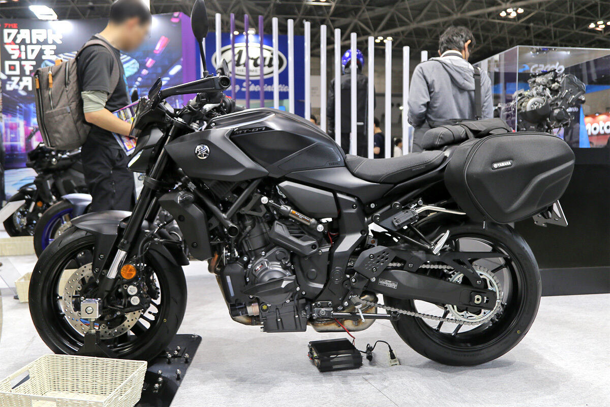 「東京モーターサイクルショー2025」のヤマハ発動機ブース