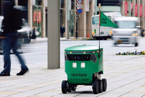 Uber Eats、大阪市内のローソン4店舗で“ロボ配”開始‐デリバリーロボットのコンビニ対応は国内初