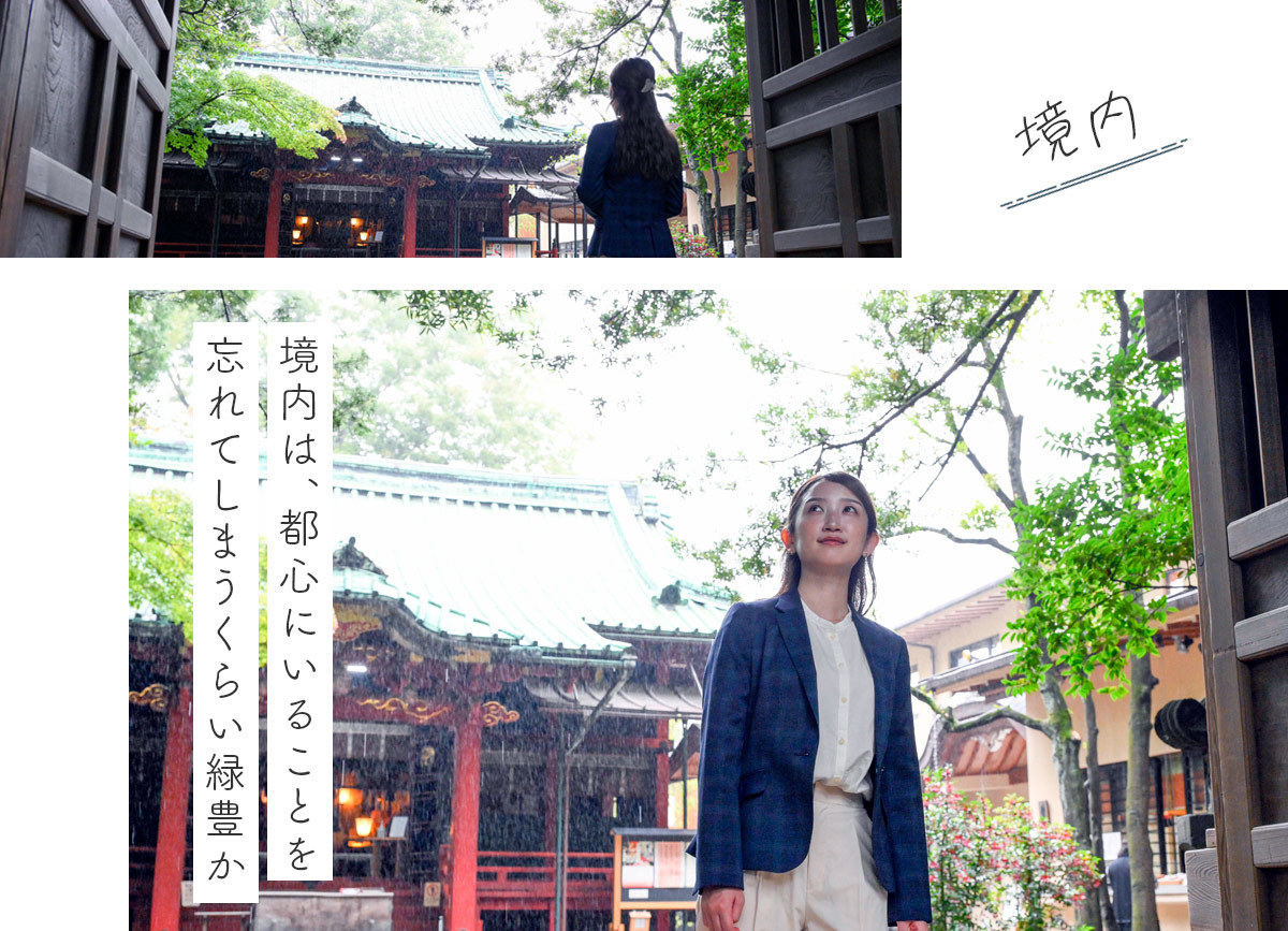 赤坂氷川神社　境内